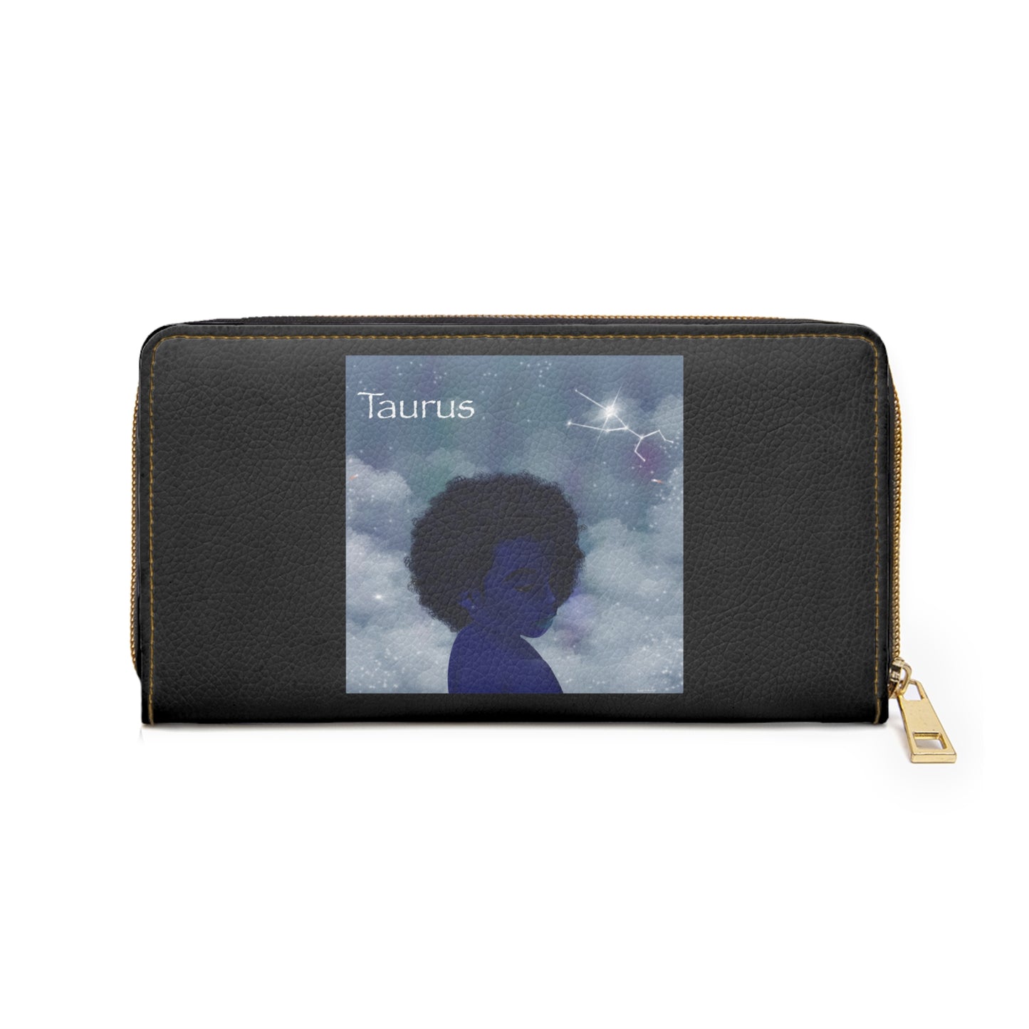 Taurus Zodiac Zipper Wallet