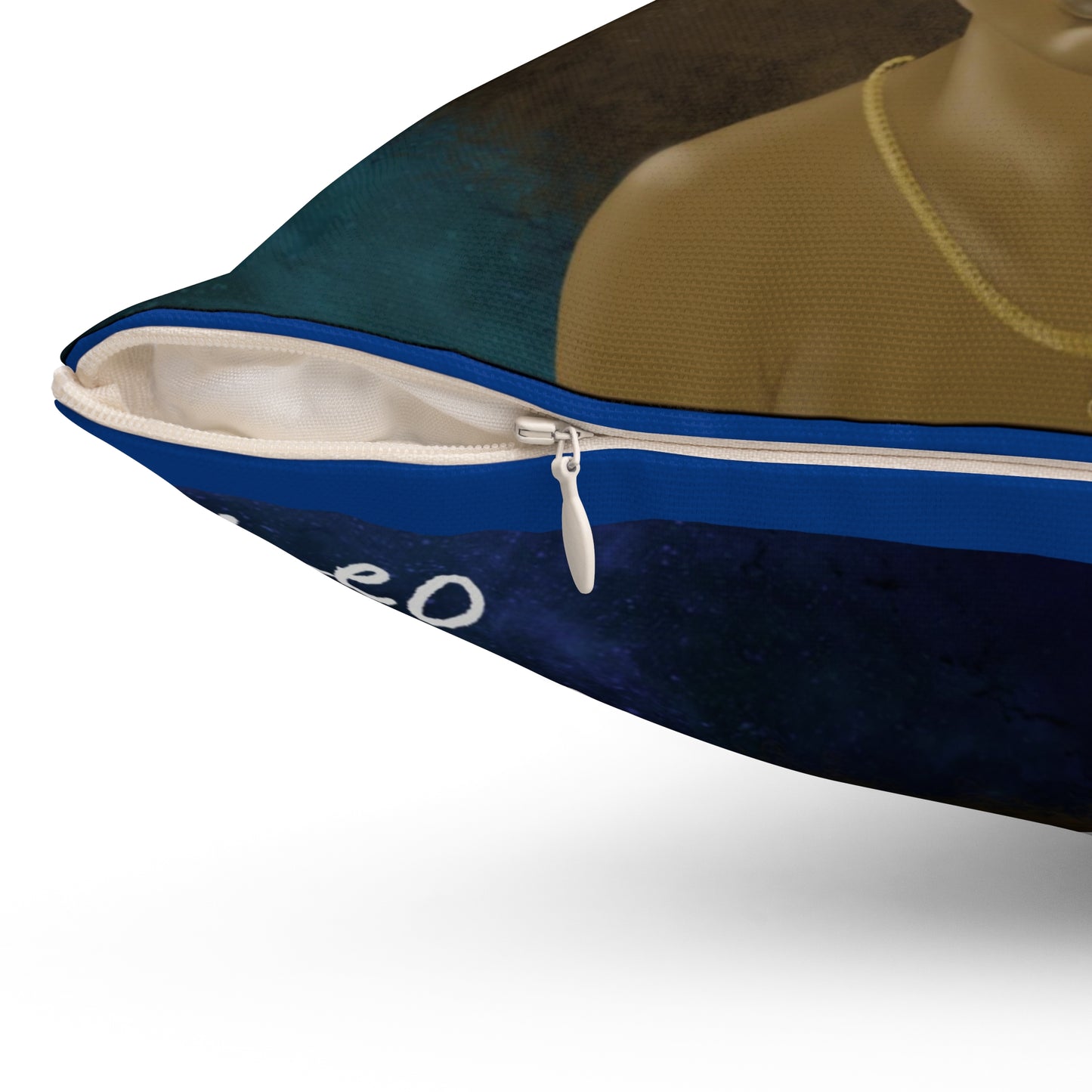 Leo Zodiac Polyester Square Pillow