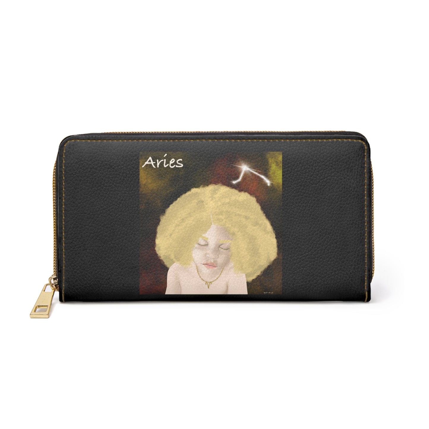 Aries Zipper Wallet