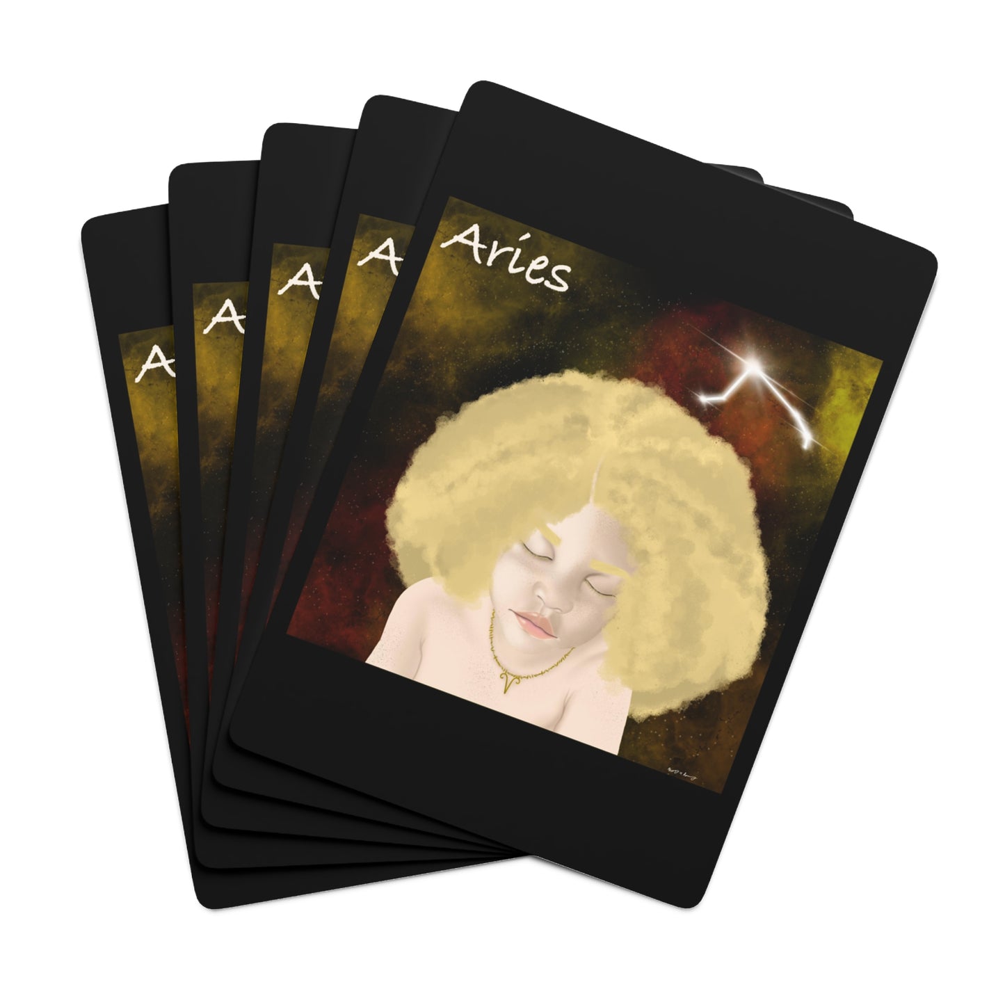 Aries Poker Cards