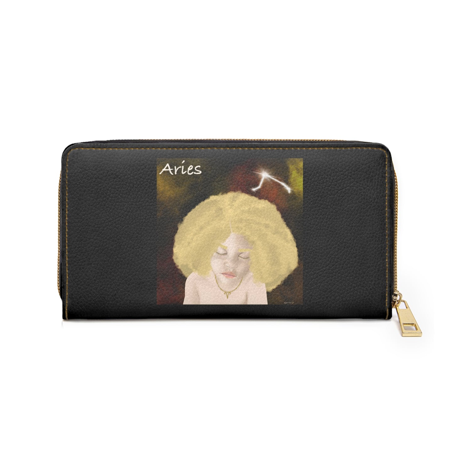Aries Zipper Wallet