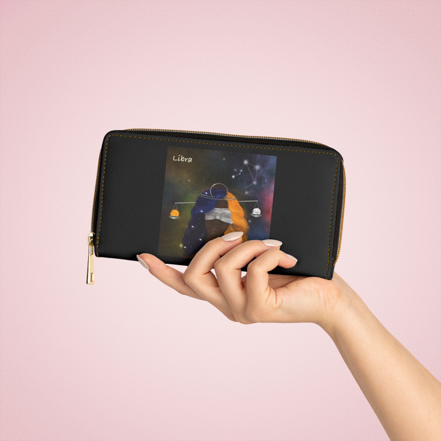 Libra Zipper Wallet