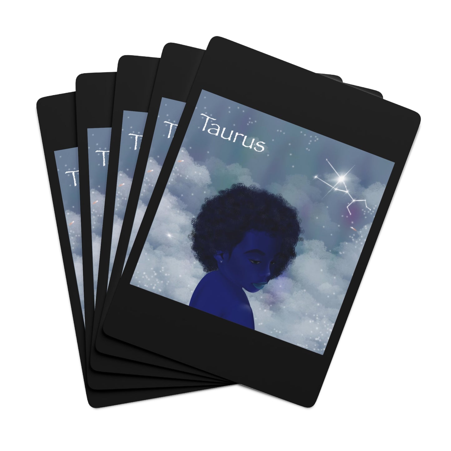 Taurus Zodiac Poker Cards