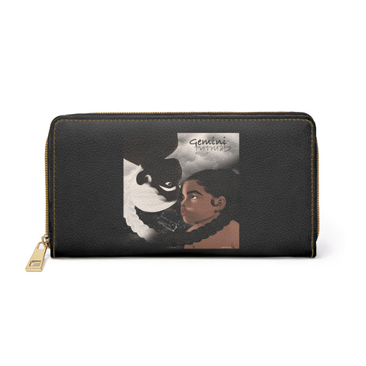 Gemini Zipper Wallet
