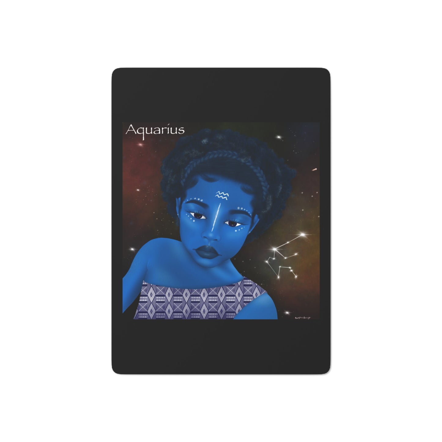 Aquarius Custom Poker Cards